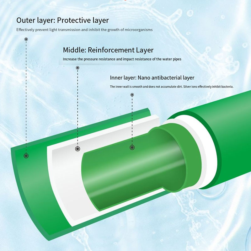 أنبوب PPR أحادي الطبقة