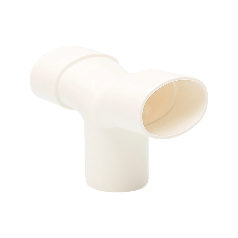 تي شيرت مسطح مضاد للتدفق العكسي من مادة PVC (أنبوب إزاحة مسطح)