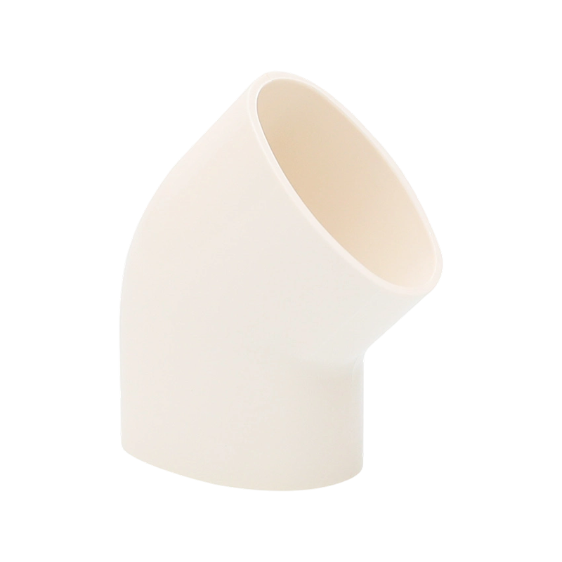 كوع مسطح من مادة PVC مقاس 45° (النوع B)