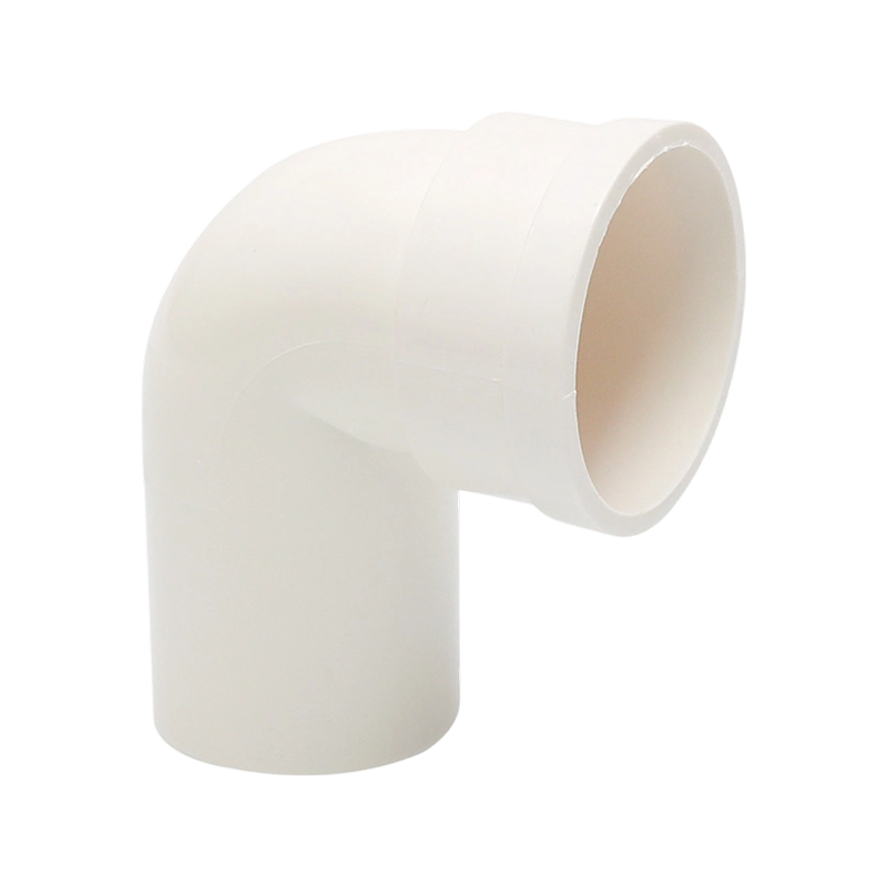 كوع مخفض من مادة البولي فينيل كلوريد مع نهاية مخفضة