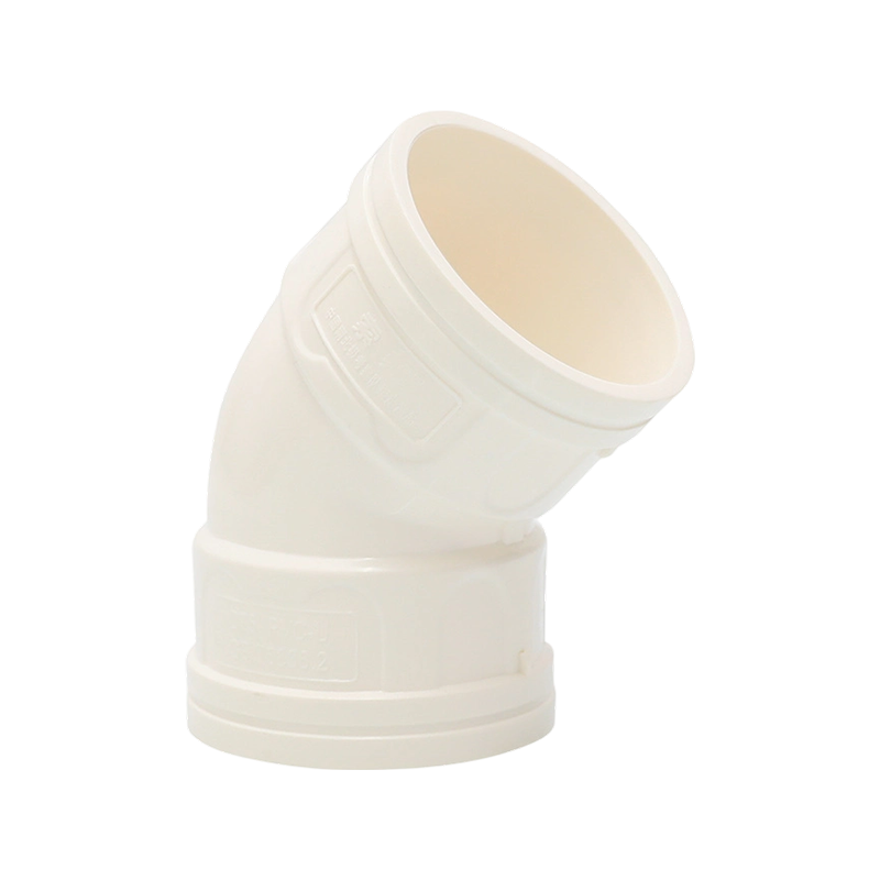 كوع مقوى بالـ PVC 45°