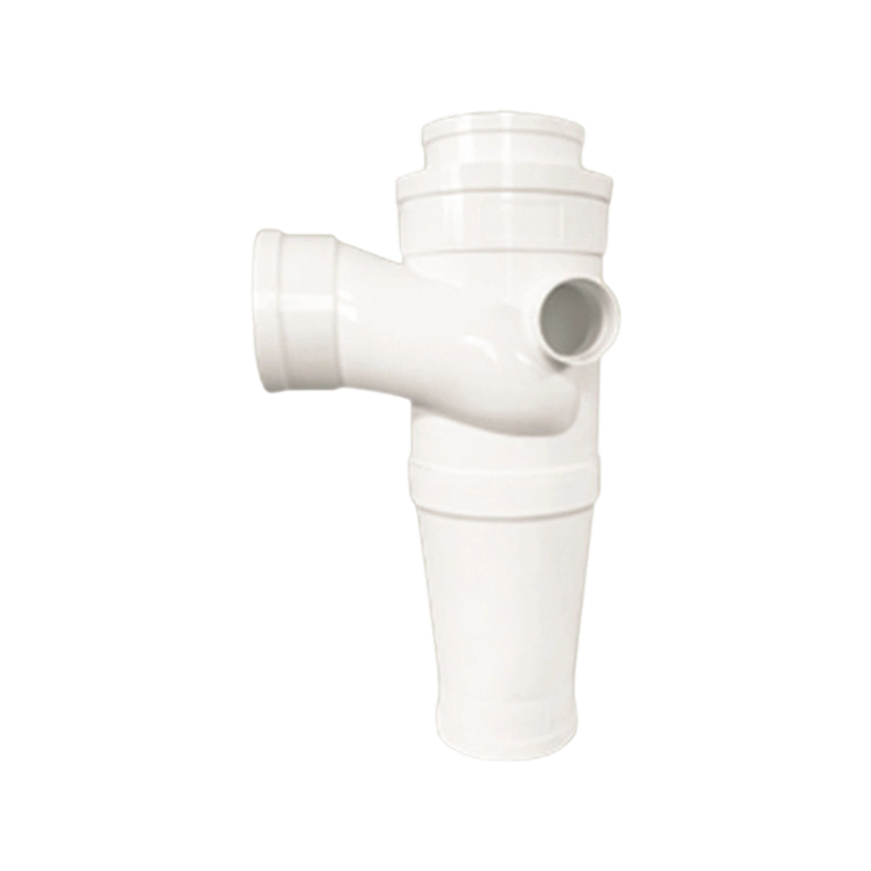 وصلة لحام المذيبات ذات المكدس الواحد من مادة PVC الدوامة من اليسار إلى اليمين