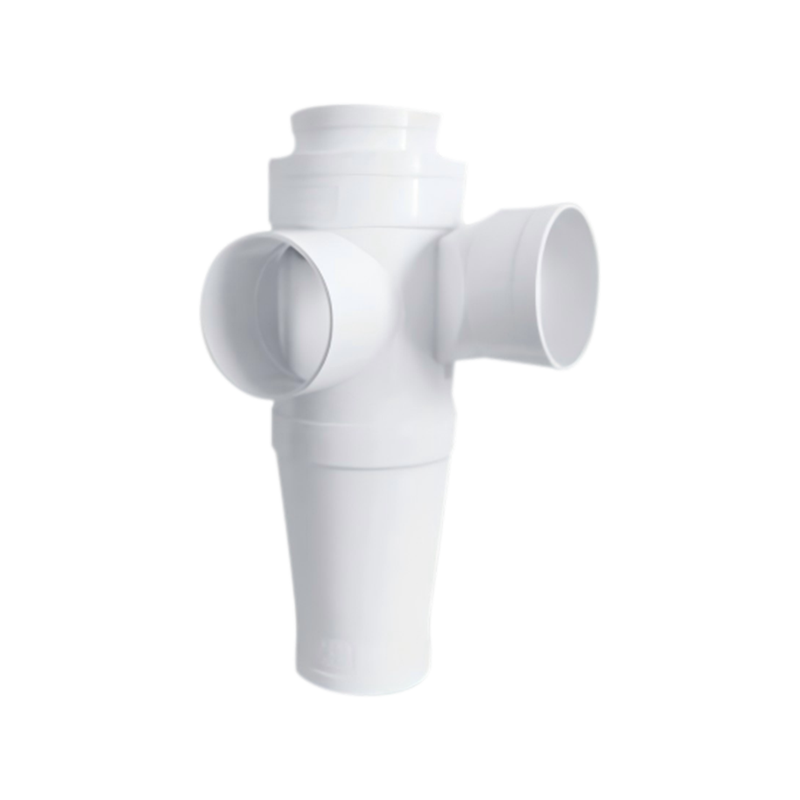 وصلة لحام بالمذيبات ذات زاوية قائمة من مادة PVC Swirl Single Stack