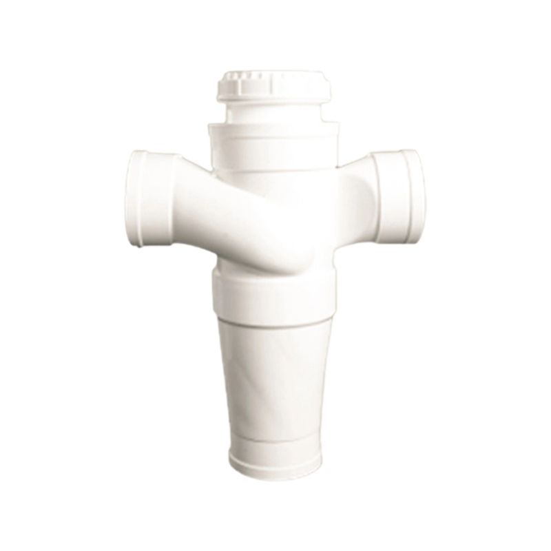 دوامة PVC مكدس واحد صليب مسطح - اتصال مرن واحد