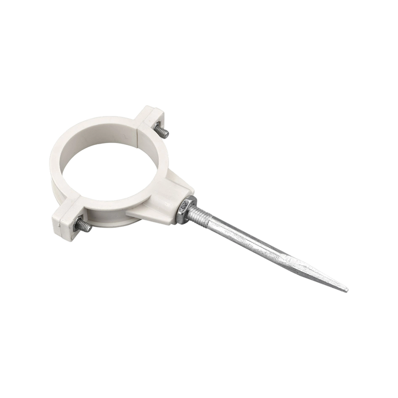 مشبك الأنابيب اللولبي المدبب PVC