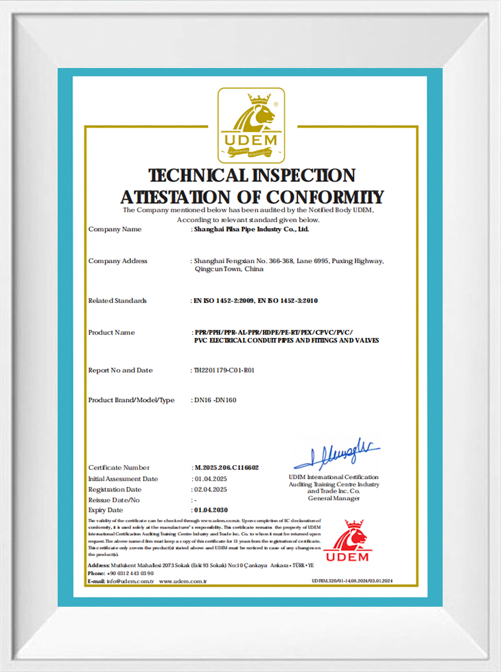 شركة شنغهاي بيرسا لصناعة الأنابيب المحدودة.