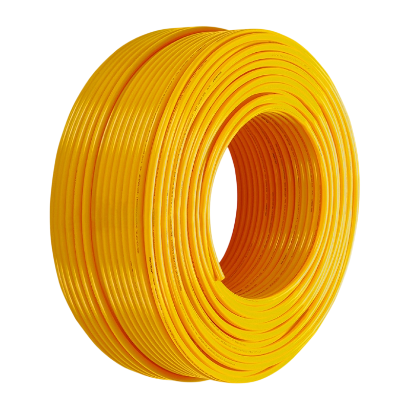 أنبوب التدفئة تحت الأرضية PE-RT باللون البرتقالي (طبقة واحدة)