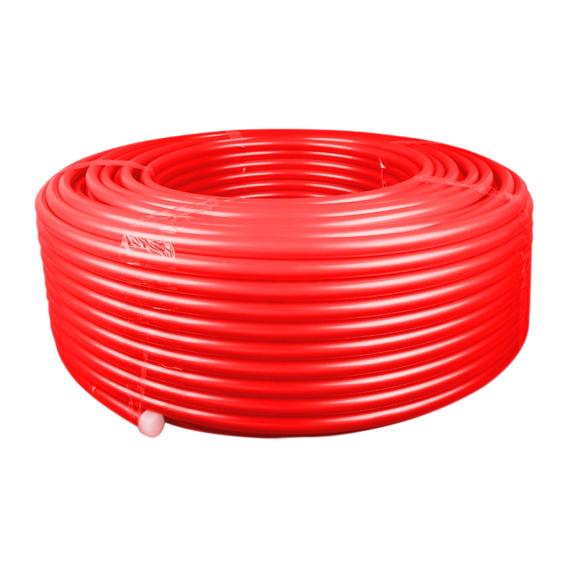 أنبوب التدفئة تحت الأرضية PE-RT باللون الأحمر (طبقة واحدة)