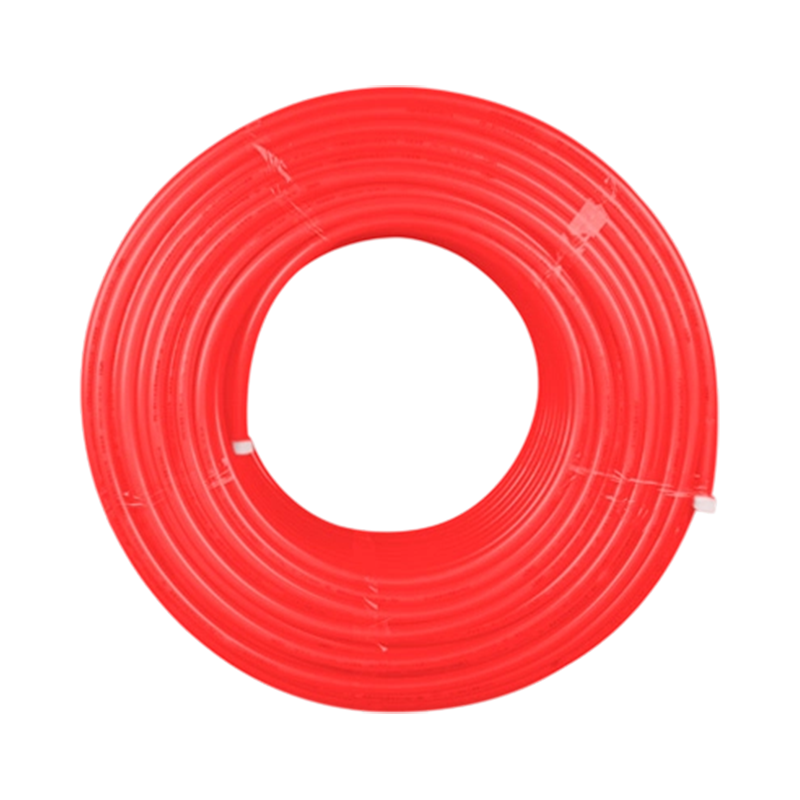 أنبوب التدفئة تحت الأرضية PE-RT باللون الأحمر (طبقة واحدة)