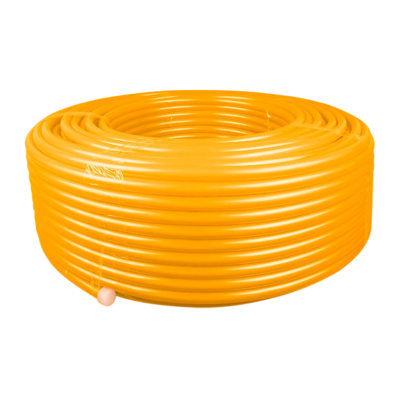 أنبوب التدفئة تحت الأرضية PE-RT باللون الأحمر (طبقة واحدة)