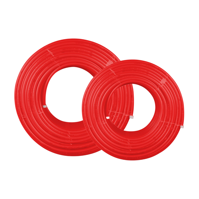 أنبوب التدفئة تحت الأرضية PE-RT باللون الأحمر (طبقة واحدة)