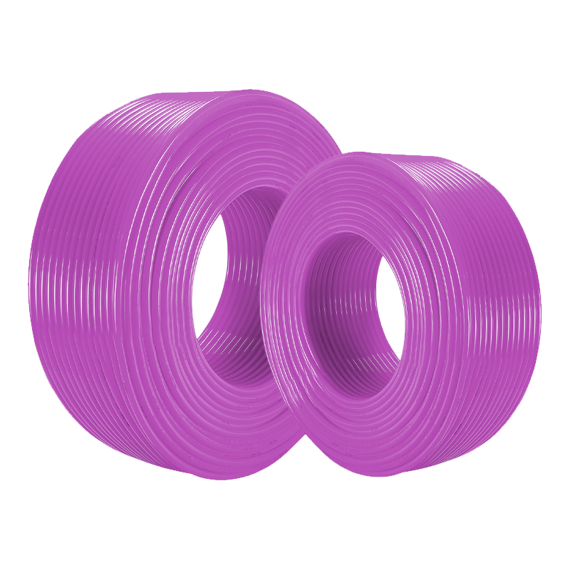 أنبوب التدفئة تحت الأرضية PE-RT باللون الأحمر (طبقة واحدة)