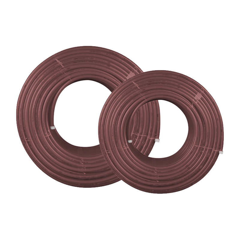 أنبوب التدفئة تحت الأرضية PE-RT باللون الأحمر (طبقة واحدة)